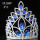 Sapphire Blue Rhinestone Crowns
